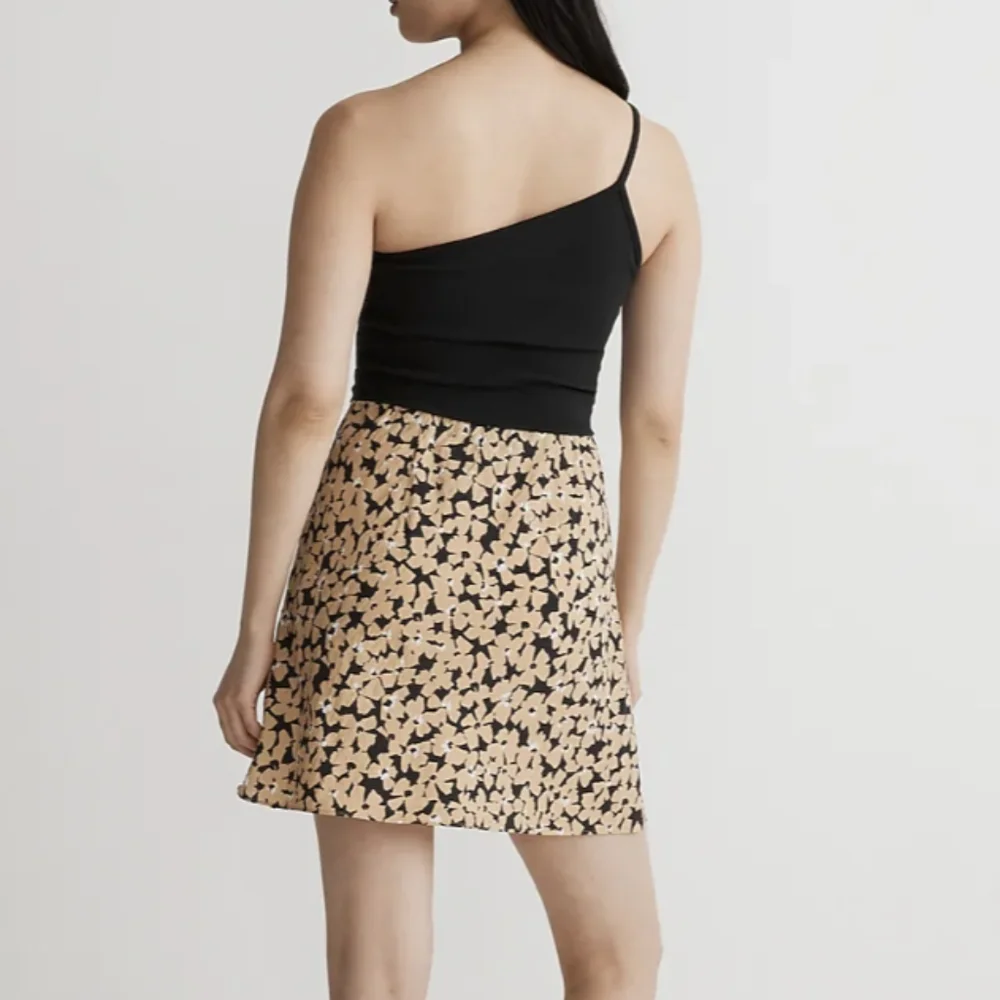 Madewell The Layton Mini Slip Skirt in Bonsai Bloom - Picture 4 of 4